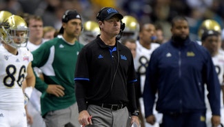 Next Story Image: Jim Mora's unbeaten streak after leading at halftime at UCLA is over